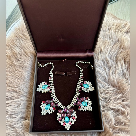💎Lush Color One of a kind Crystal Rhinestone Necklace - Picture 13 of 13